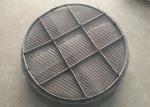 500mm Gas Liquid Separator , Wire Mesh Demister Of Gas Oil Tailor