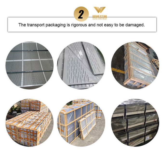 Metal Exterior Facade Fireproof Ss 304 Perforated Sheet Decorative Wall