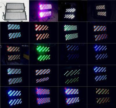 DMX512 Channels Flood Led Wall Washer Lights With 108x3W RGBW LEDs Lamp Source