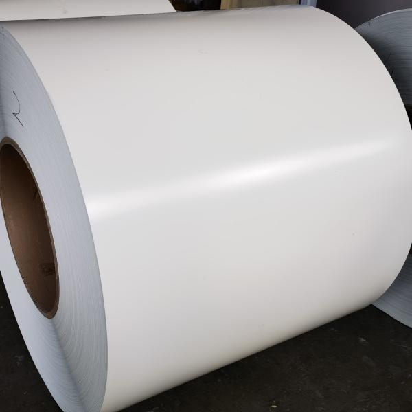 AA3003/1.3mm 1250mm White Pre Painted Aluminum Coil For Interior Decoration