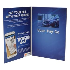 China Handmade Touch Screen LCD Video Greeting Cards 800×480 Pixel For VIP Treatment wholesale