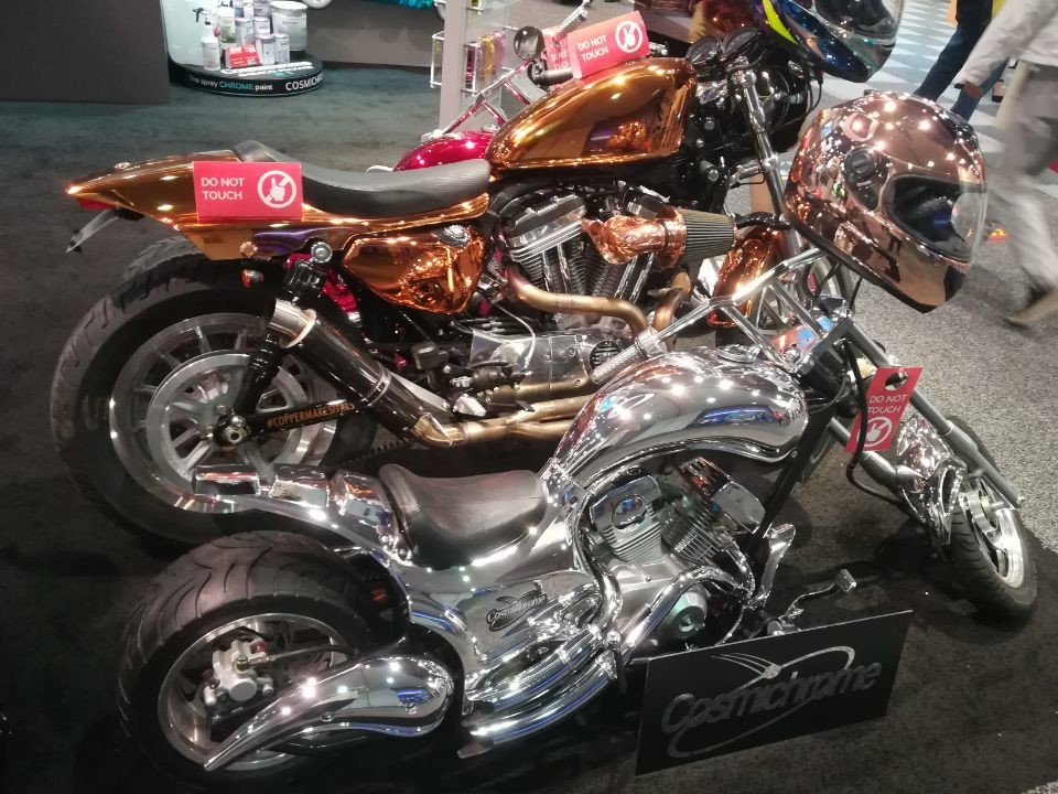 Nano Mirror Chrome Plating Spray Paint For Motorcycle