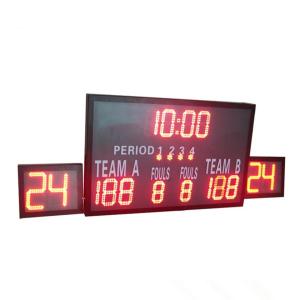 China Outside Multi Portable Basketball Score Clock , Basketball Game Scoreboard wholesale