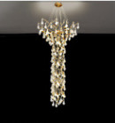 European Style G9 Customized Pendant Lamp Lights For Rotary Staircase