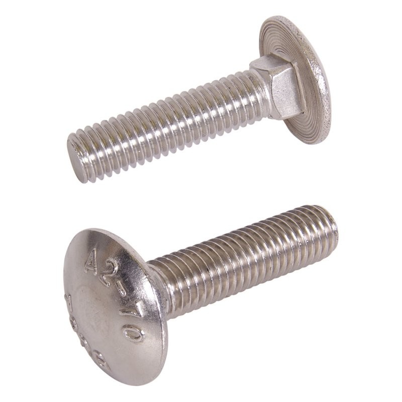 Top Seller M5 - M48 Brass Fine Thread Countersunk Carriage Bolts
