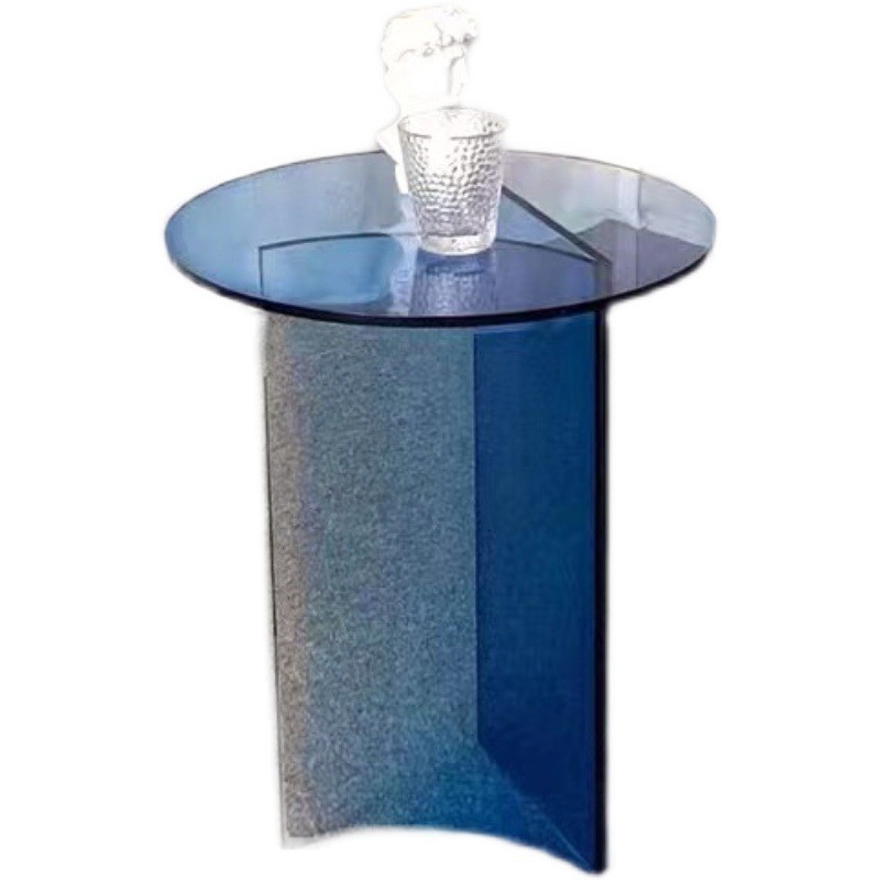 Custom Color Acrylic Coffee Table Plexiglass End Table Modern Aesthetic Design