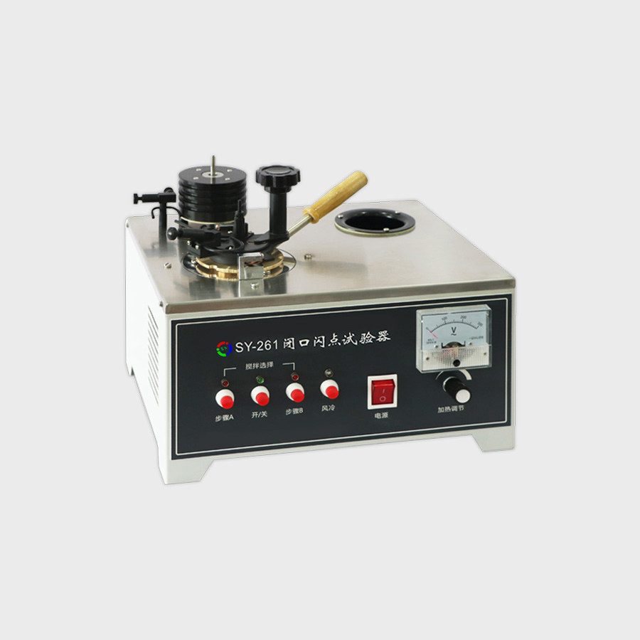 Lcd Screen Flash Point Tester Closed Cup Pensky Martens Petroleum Test Equipment