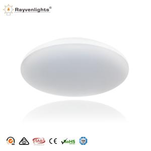 China RoHS Ip65 White Patio Balcony PVC Circular LED Ceiling Lights Fixture wholesale