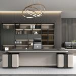 Simple Modern Office Furniture Set Large Desk and Chair for Eco-Friendly Manager