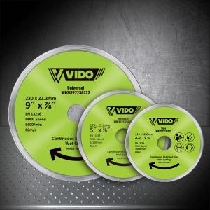 China 125x22.2mm Diamond Wet Cutting Disc，for tile cutting, and also concrete materials. wholesale