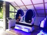 Attractions VR Park Double 2 Seats Machine 9D VR Chair Cinema With VR Glasses