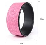 BEST Back Opener & Stretcher Yoga Wheel Perfect Accessory For Stretching And