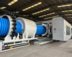 OD2000 Large Size Plastic Corrugated Pipe Extrusion Line For Drainage, Sewage,