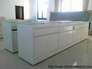 China SGS Practical Chemistry Lab Bench Furniture Durable Steel Material wholesale