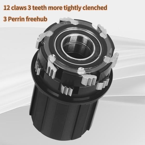 32H Spoke Hole Bicycle Hubs Bicycle Rim Hub 12 Claw Ratchet And 5 Peiling
