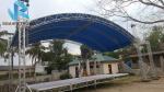 Lighting Tower Aluminum Arch Truss , Children Square / Banquet Party Truss