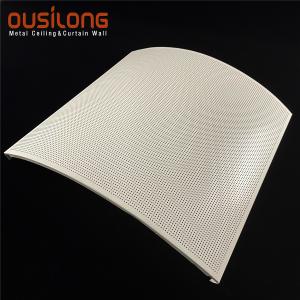 China Sound Reduction 0.5mm Clip In Ceiling Panels Triangle Pattern wholesale