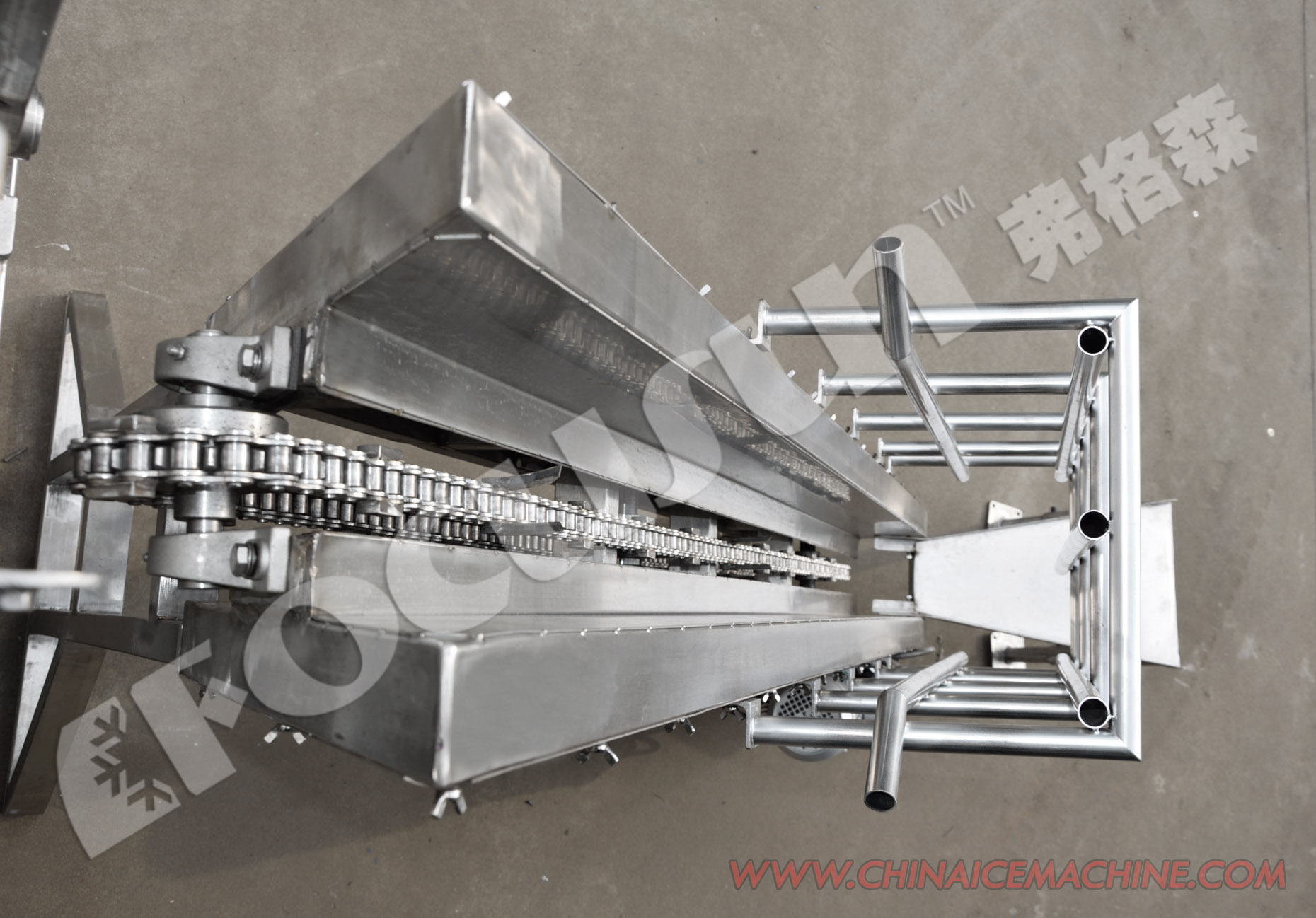 Heavy-Duty Stainless Steel Tube/Block Ice Crusher Machine with 650mL Container Volume