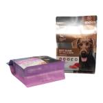 Colorful Moisture-Proof Zipper Lock Aluminum Heat Sealed Flat Bottom Packaging