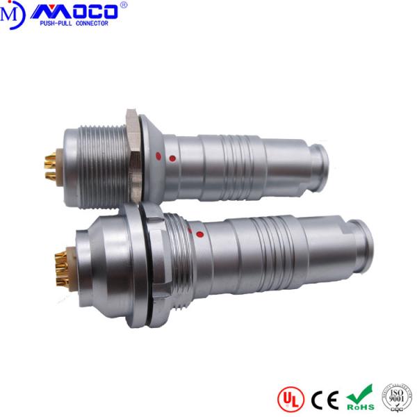 2 - 26 Pin Outdoor Waterproof Wire Connectors , Ip68 Circular Connectors K