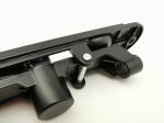 Sliding Aluminum Door Bolt Lock Vertical Black And White L145mm W230mm