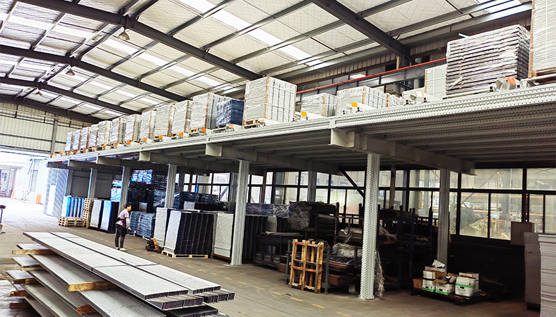 Mezzanine Floor Platform Steel Structure Platform Steel Platform Mezzanine Building