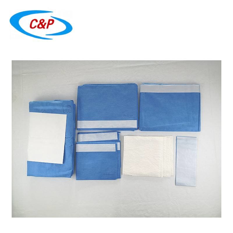 Sterile Surgical Craniotomy Drape Pack Disposable Hospital Sheets