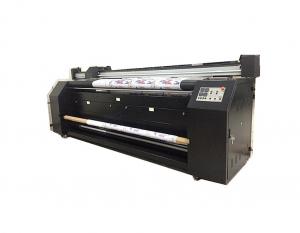 China 3.2m Roll To Roll Epson Head Printer Sublimation Ink Type With Heat Unit on sale