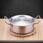 Factory Wholesale Stainless Steel Cooking Soup Stock Pot Thickened Compound