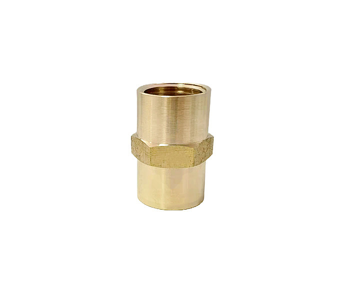 OEM Brass Air Hose Fittings Male Hex Nipple 1/2 Inch NPT X 1/2 Inch NPT
