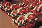 Parallel Shaft Mounted Speed Reducer Gearbox / Cast Steel Standard 90 Degree