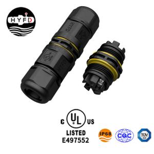 China 4 Pin Straight Screw Termination CQC Waterproof Circular Connectors wholesale