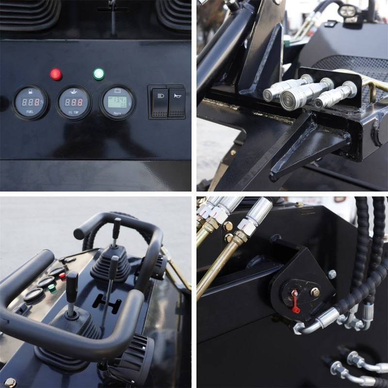 Ce Iso Approved Crawler Small Skid Steer Loader Efficient Operations