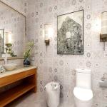 Waterproof Kitchen Decoration PVC Self Adhesive Wallpaper Tiles Decorative Film