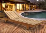 Fashion Recreational Wooden Beach Bed Waterproof Outdoor Customized Logo