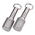 Waterproof Aluminum Travel Pill Holder Keychain