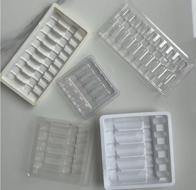 Small bottle plastic packaging tray ampoule ampoule plastic packaging tray 2 ml, 3 ml, 5 ml, 10 ml