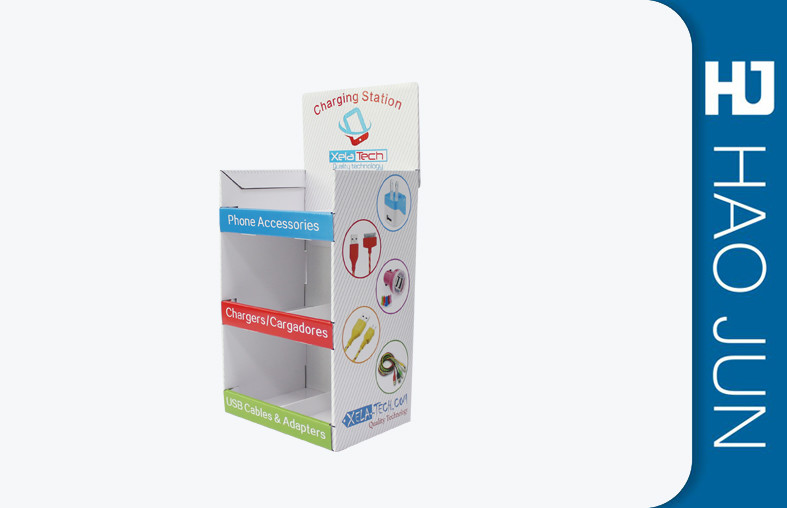 Recycled Packaging Cardboard Display Boxes Pop Display Stand For Promotion