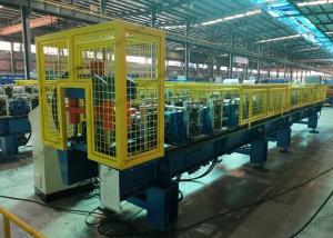 China Cr12 Trapezoidal Standing Seam Roll Former Roof Panel Metal Forming Equipment 1250mm wholesale