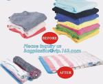 vacuum seal storage bags for down jacket coats, hand rolling vacuum bag for