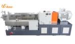 PE / PET 150kg / H Masterbatch Extruder 35.6mm Screw Diameter 1 Year Warranty