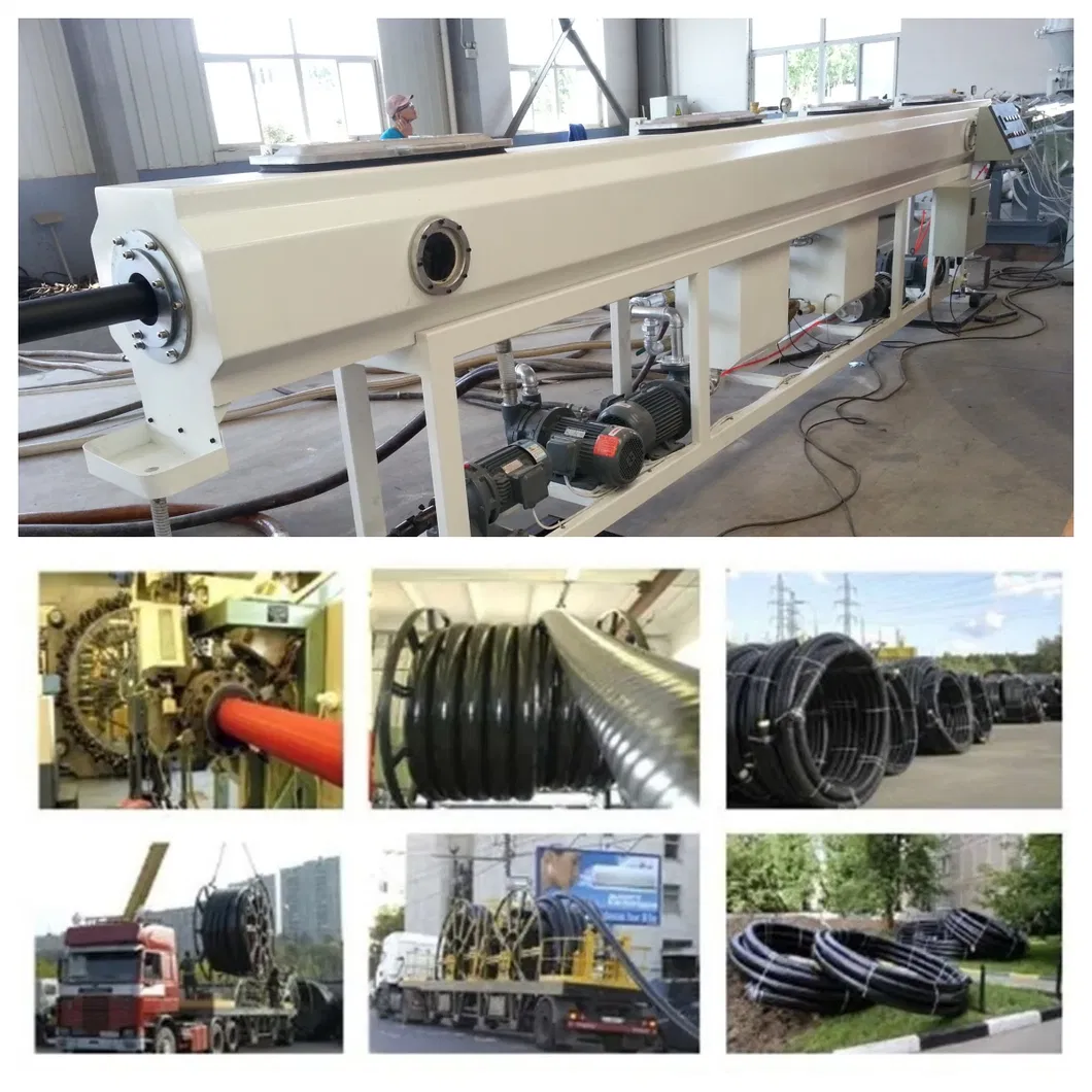 One Step Pert Fiber-Enhanced Flexible PU Insulated Pipe Integrated Production Line