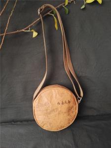 China washable kraft paper shoulder bag, round bag wholesale