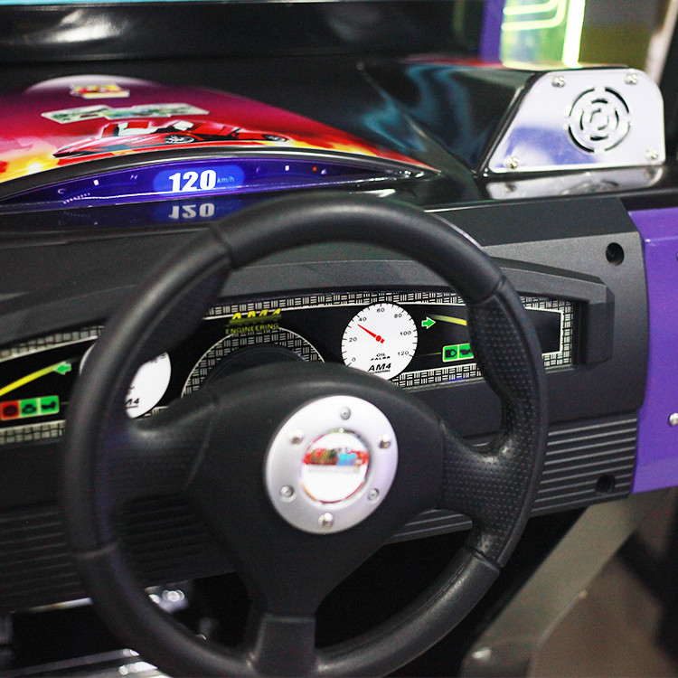 32 LCD Outrun Car Racing Arcade Game Machines , 220V Pub Arcade Machines