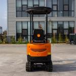 Super Power Mini Crawler Excavator Saving Energy Compact Digger HT10G