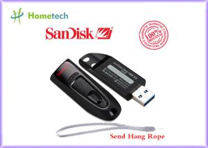 China 100% Original SanDisk CZ48 USB 3.0 Flash Drive 64gb With Password Protection , Black Color wholesale