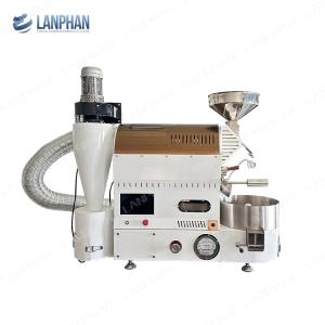 China Home Gas Electric Drum Roaster Auto Roasting Machine Small Electric Home Coffee Bean Roaster wholesale
