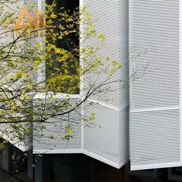 Perforated wall panels