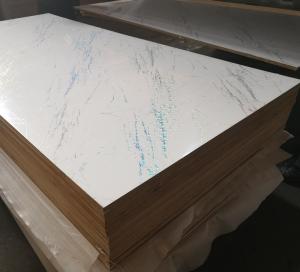 China 4*8 scratch resistant Gloss marble color acrylic high gloss MDF wholesale