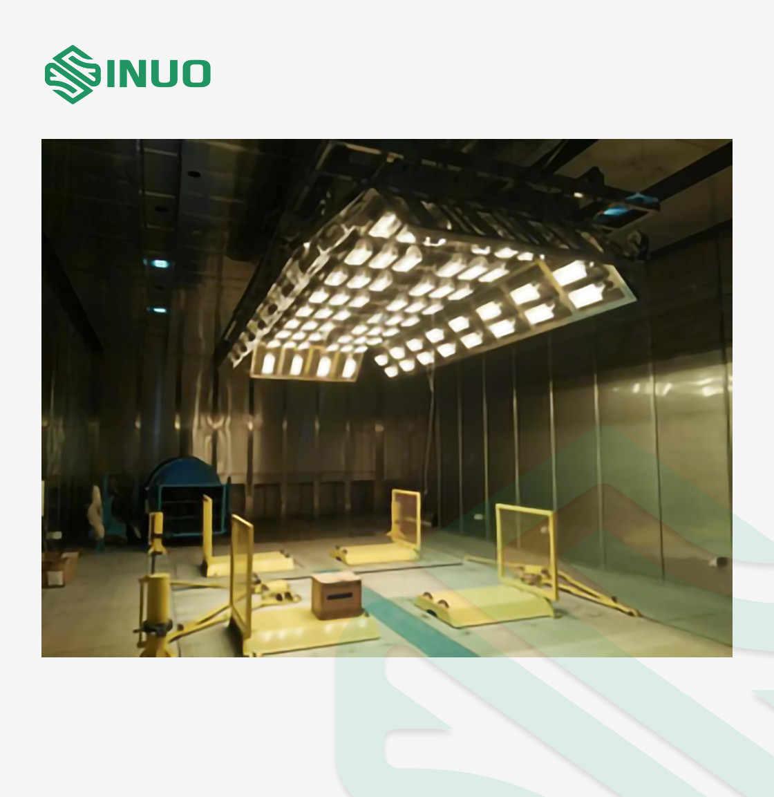 DIN 75220 Electric Vehicle Solar Simulation Test Chamber Halogen Lamp Test Chamber